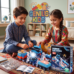 Science Electronics Educational Building Blocks | 36-Piece STEM Circuit Kit for Kids | DIY Electronic Experiments