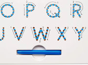 Mini MagPad Alphabet Magnetic Drawing Board | 275 Ball Pops Letter Tracing Toy for Kids