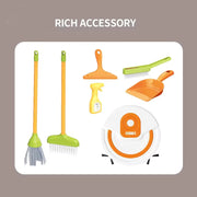 Vacuum Cleaner & Cleaning Set for Kids | Pretend Play Educational Housekeeping Toy