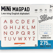 Mini MagPad Alphabet Magnetic Drawing Board | 275 Ball Pops Letter Tracing Toy for Kids