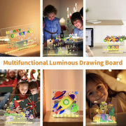 Acrylic Luminous Drawing Board for Kids – Light Up Glow Doodle Pad | Genius Kids