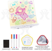 Acrylic Luminous Drawing Board for Kids – Light Up Glow Doodle Pad | Genius Kids