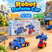 Robot Deform Car for Kids – Transforming Truck with Lights & Music | Genius Kids