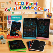 Writing 10-inch LCD & Drawing Tablet for Kids | Electronic Doodle Board with Stylus Pen | Screen-Free Learning Toy