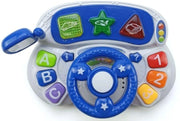Enlightening Steering Wheel Toy for Babies | Musical Learning Toy with Lights & Sounds | Letters, Numbers & Shapes
